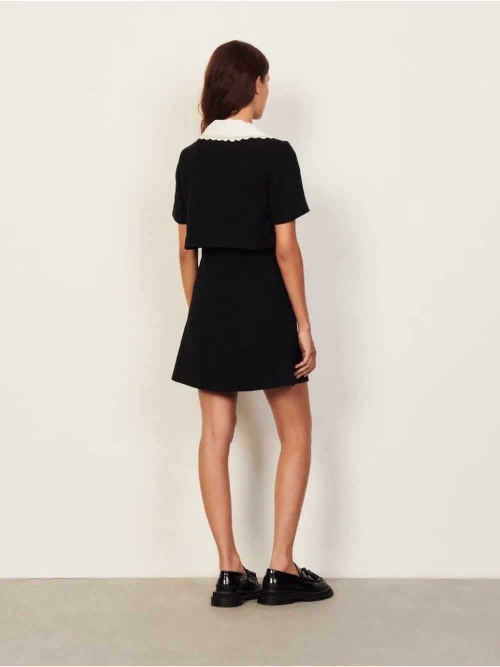Short tweed dress Sandro - Picture 4 of 9